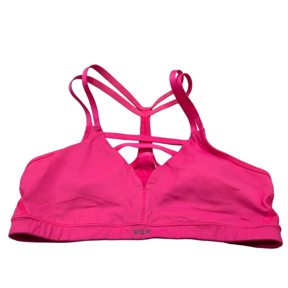 VSX Other - VSX Sport by Victoria’s Secret Strappy Seamless Sport Bra Pink Small